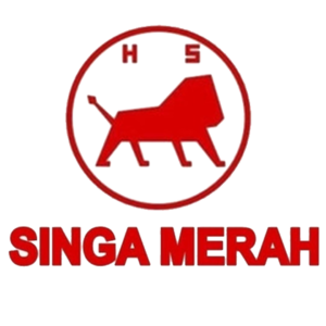 singa merah